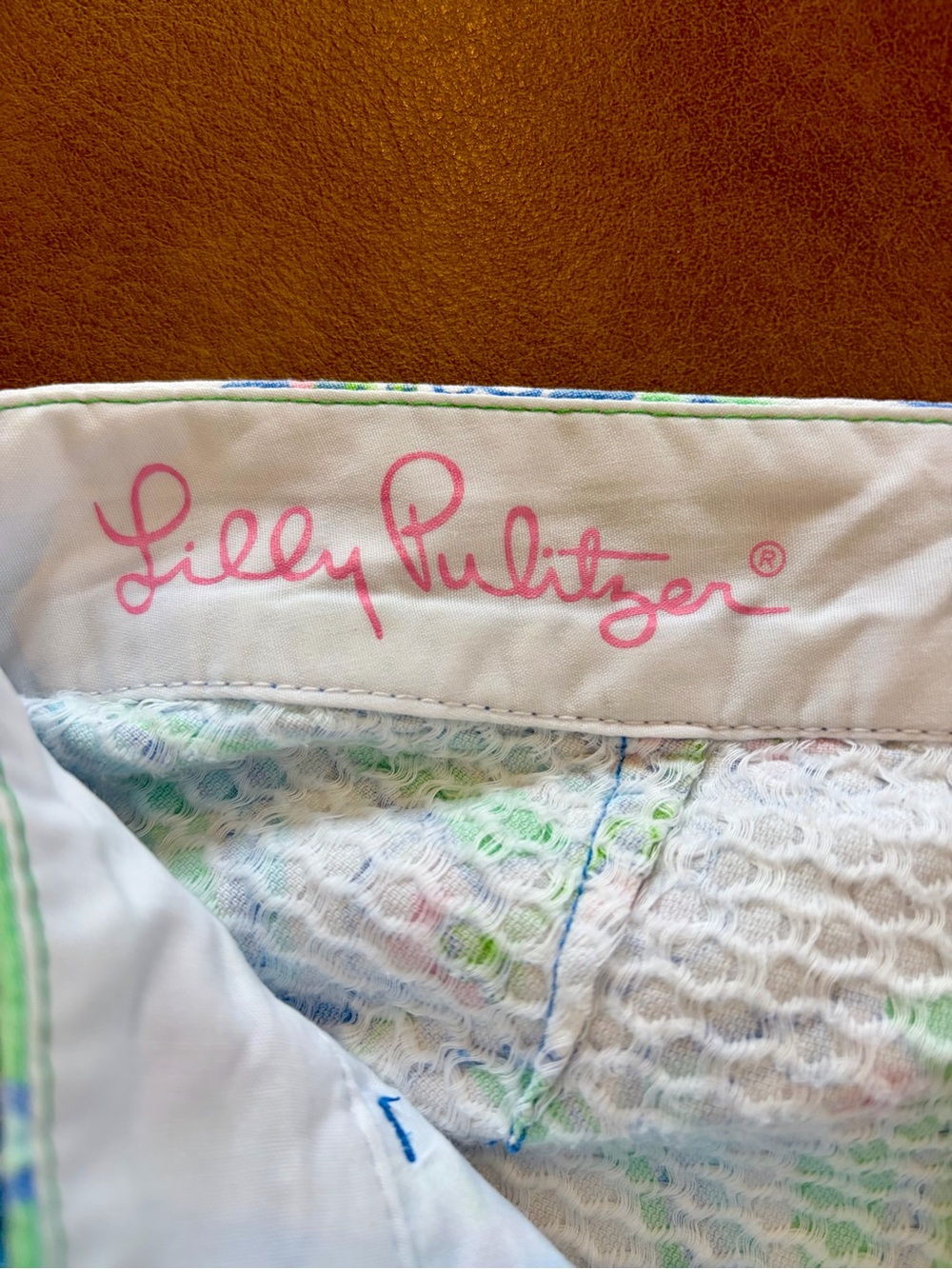 Lilly Pulitzer The Buttercup Shorts In Bay Blue Coasting - Picture 5 of 5